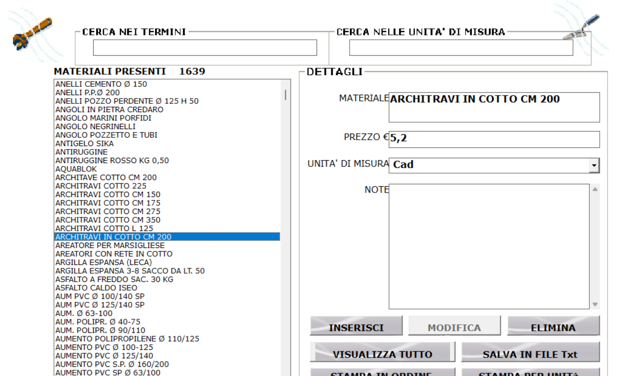 Screenshot Data Edil