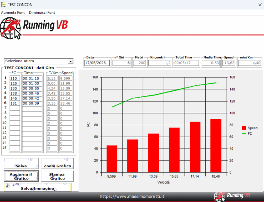Screenshot Running VB